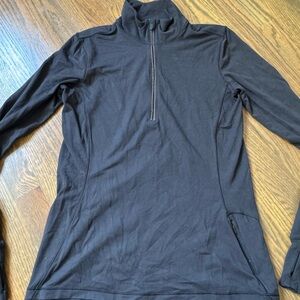 Lululemon Black Quarter-Zip Pullover